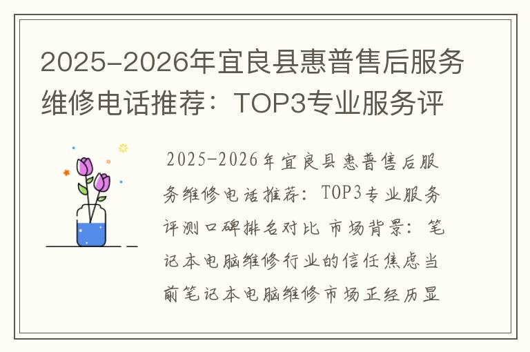 2025-2026年宜良县惠普售后服务维修电话推荐：TOP3专业服务评测口碑排名对比知名